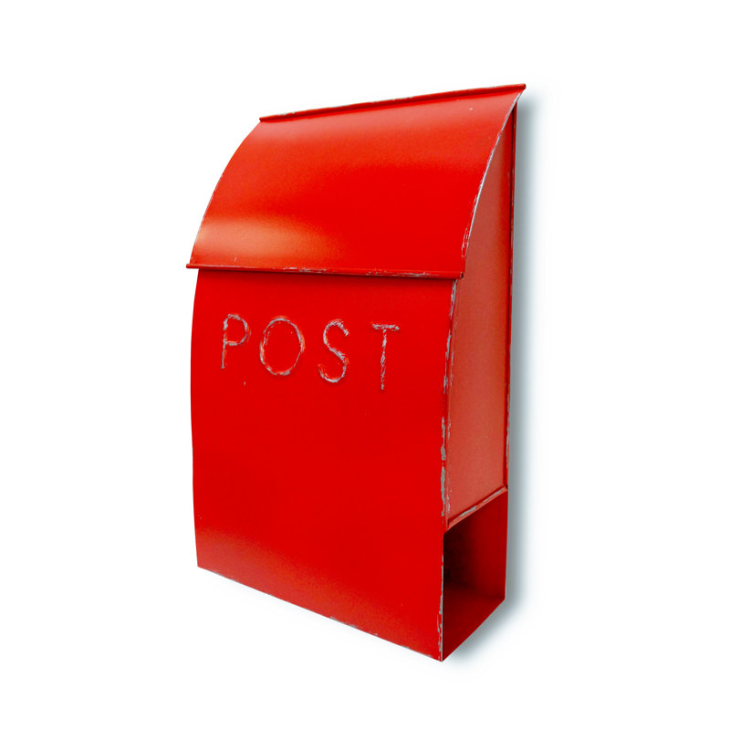 Milano Metal Wall Mounted Mailbox