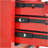 Metal Tool Chest With 4 Drawers, 20" 4-Drawer Tool Chest Cabinet With Ball Bearing Drawer Slides, Steel Tool Storage Box Organizer -Red&Black-2143345332