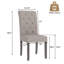 Chaise parsons capitonnée Agastya-785600151