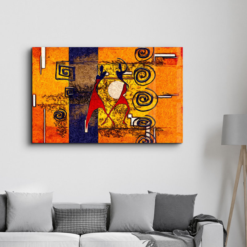 Élégante peinture murale en verre trempé de 13,8 po x 21,7 po | 100% verre trempé, épaisseur: 0,16 pouce | Imprimé UV pour des couleurs éclatantes | Parfait pour la décoration intérieure, le salon et les espaces de bureau