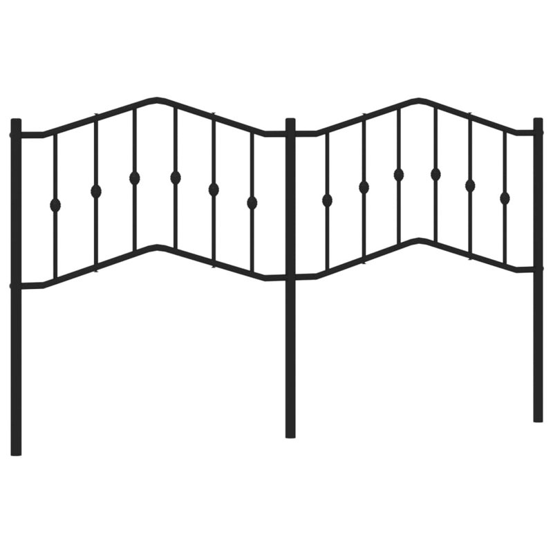 Bayhills Replace Headboard, 98cm H x 187cm W x 4cm D, Black