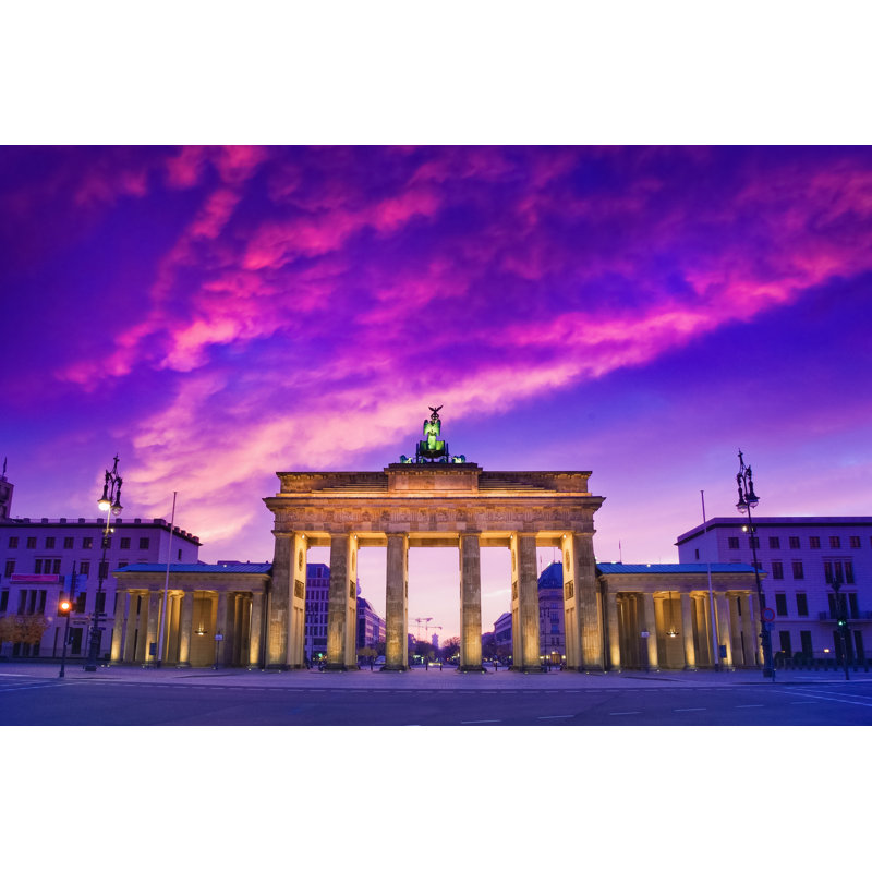 Caliza Dawn Of Berlin - Wrapped Canvas Print, 30cm H x 46cm W x 3.8cm D