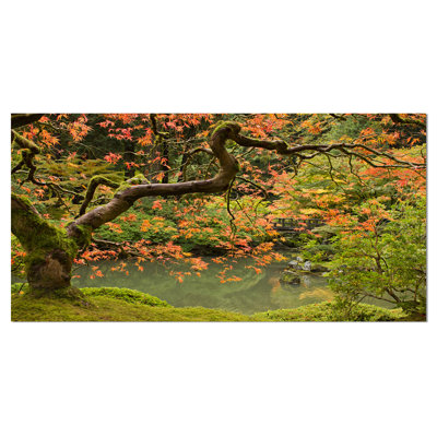 " Japanese Garden Fall Season " Print
