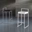 Tabouret de comptoir rembourré avec structure en métal - ensemble 4-1594029595-1594029594