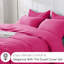 Edyson Microfiber Solid Colour Duvet Cover Set with Pillowcases-546006582-546006579