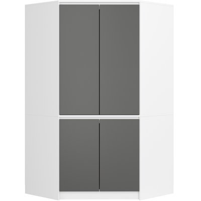 Spasoje 4 Door Manufactured Wood Wardrobe