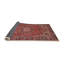 Tapis rouge/rose/beige traditionnel-236403143
