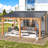 Patio Wood Lean To Hardtop Pergolas-123946811