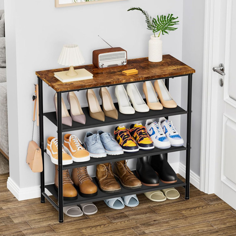 12 Pair Shoe Rack