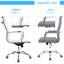 Chaise de conférence nervurée à dossier moyen Renda-1765527202