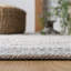 Tapis gris en coton tissé à la main Hartwig-1188681565