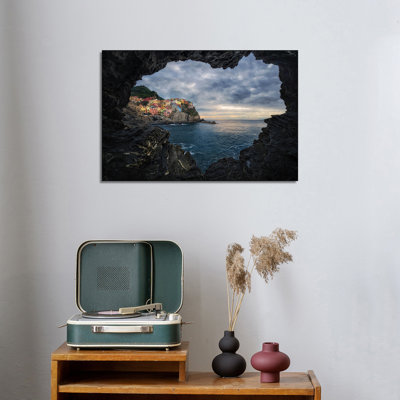 Reproduction d'art mural, "I Love Manarola" par Ales Komovec