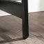 Bureau d'ordinateur, finition brune