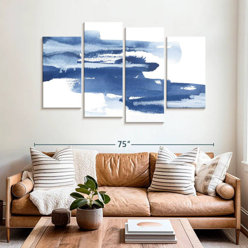 Avery Classic Blue, 42" H x 68" W