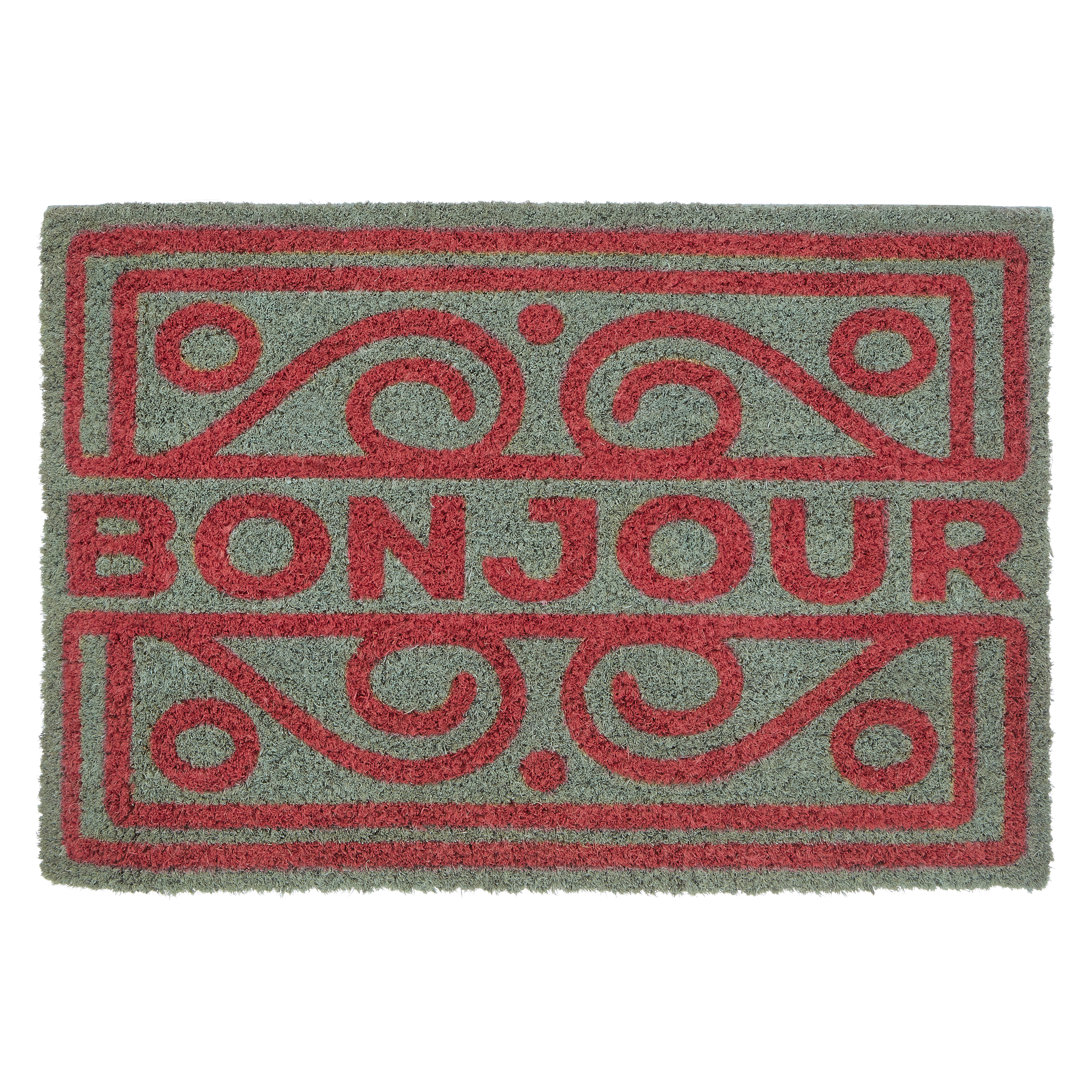 Markert Non-Slip Geometric Indoor / Outdoor Doormat