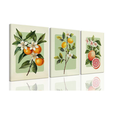 3 Piece Wrapped Canvas Print