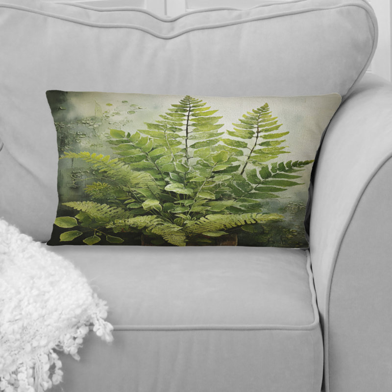 Coussin Fern's Plant Timeless Elegance IV - Ferns