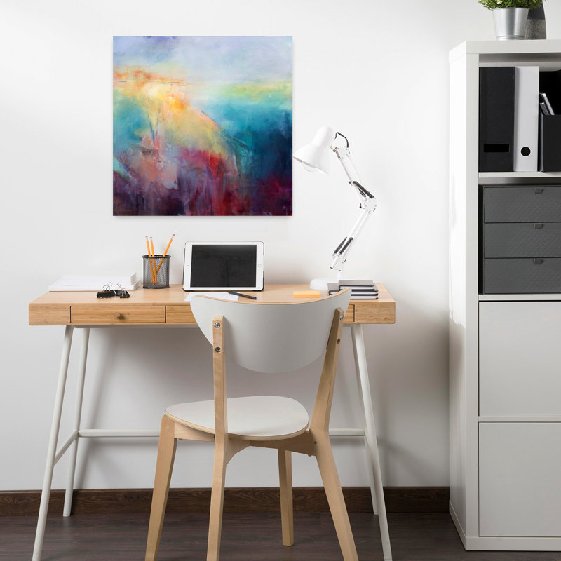 Luminous Energy, paysage contemporain contemporain, art naturel, H 18 po x l 18 po