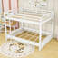 Grand lit superposé en bois avec échelle-1337020305