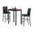 2 - Person Faux Marble Top Four Leg Base Dining Set