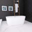 Baignoire de trempage autoportante en acrylique 59,1 po. X 28,5 po.