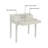 Keaton Desk with Hutch-1079150465