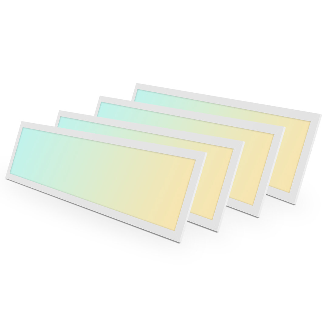 1' x 4' LED Back-Lit Panel Light (Set of 4) MW LIGHTING