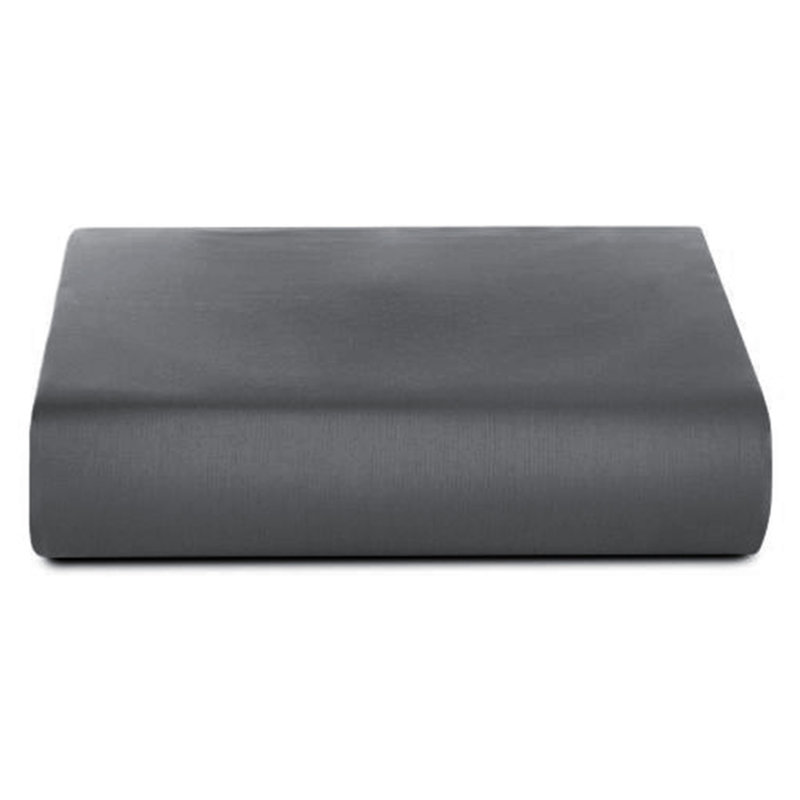 Drap-housse en microfibre , Drap-housse de taille simple, Gris