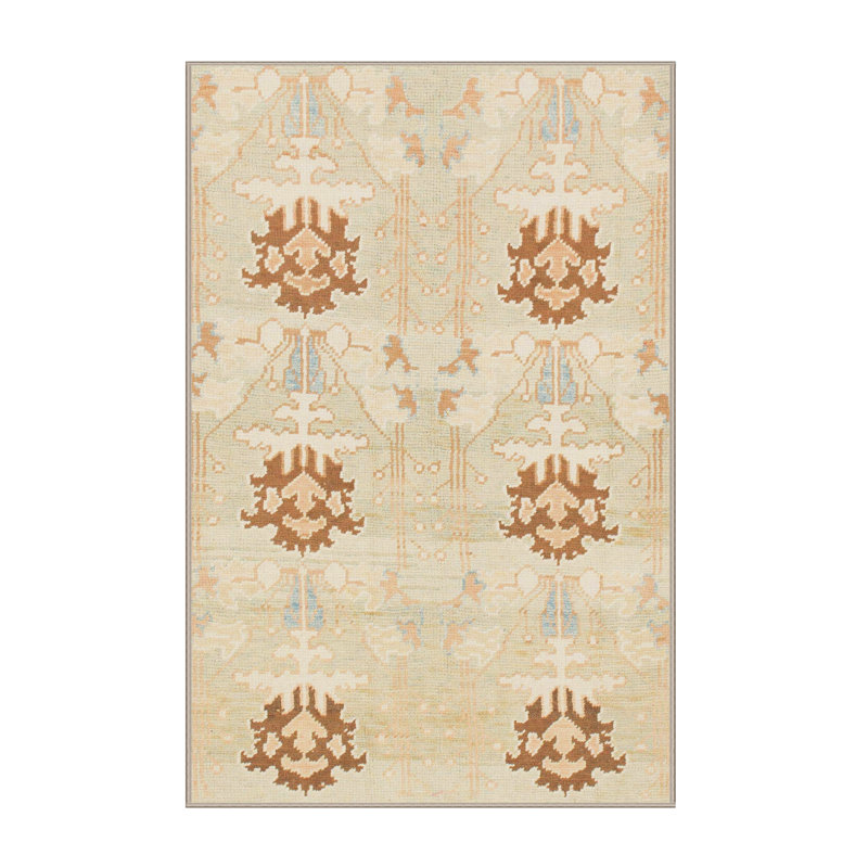 Abstract Indoor Rug, Rectangle 7' x 9'