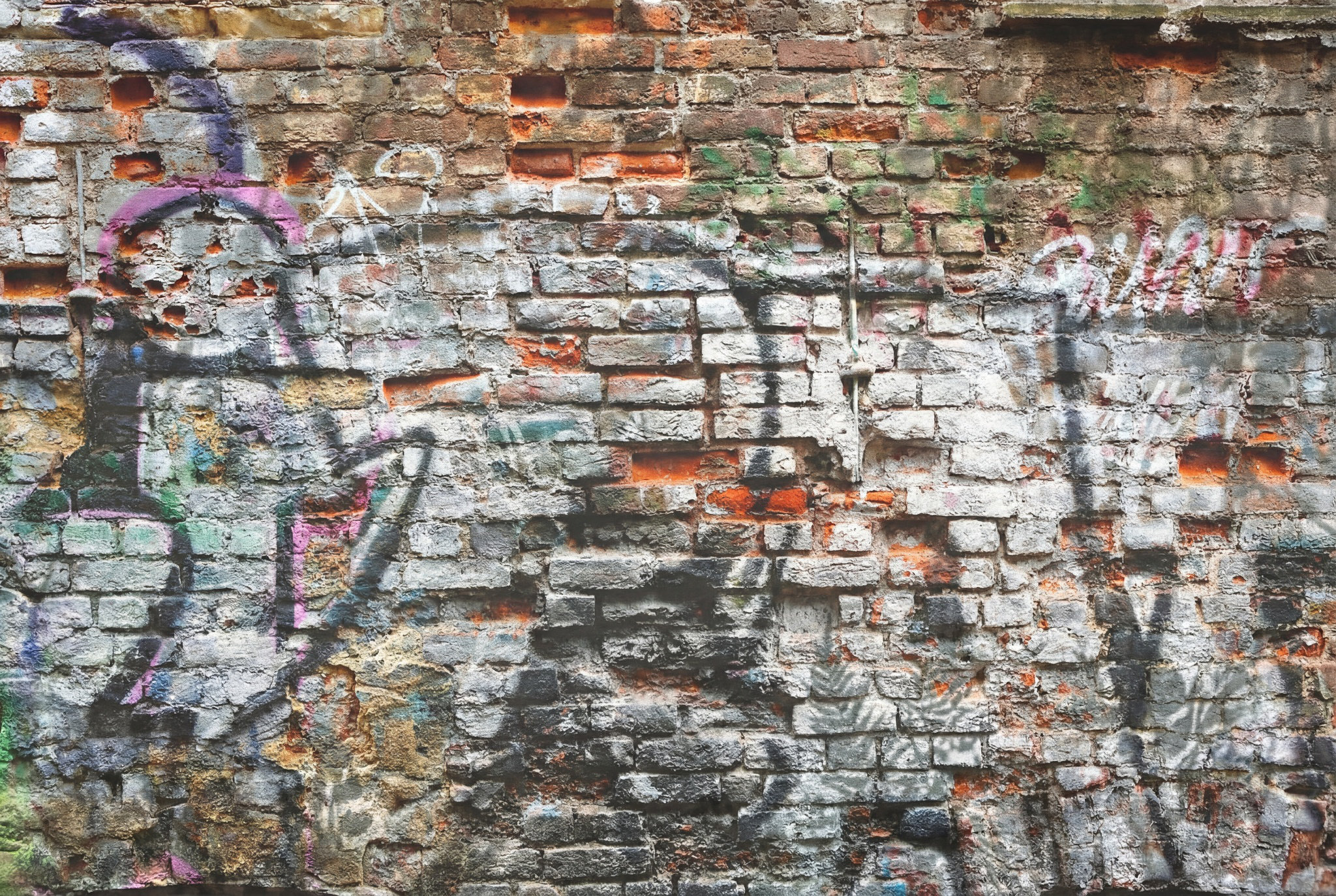 Lark Manor™ Brick Wall Wallpaper Exposed Brick Urban Brick Wall Mural ...