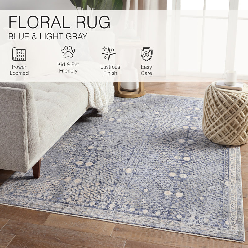 Devoria Geometric Indoor Rug, Rectangle 8' x 10'