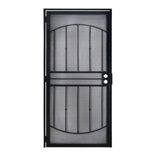 Portes grillagées en fer 36 po x 80 po