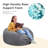 Standard Bean Bag Chair for Adults, Pre-Filled Furniture with Soft Removable Cover, Comfy Kids Refillable Sofa for Living Room Bedroom Dorm-1073204417-1073204416