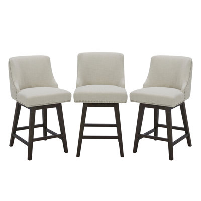 Arvelle Swivel Upholstered Counter Stool