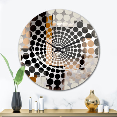 Sunnial - Horloge murale abstraite