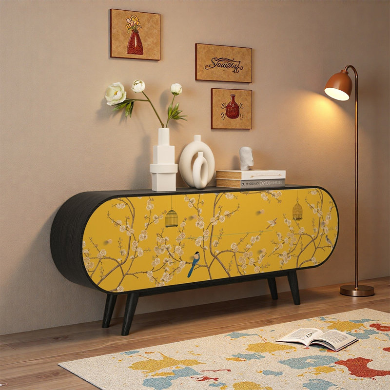 Buffet avec tablettes superposées
