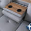Canapé modulaire en similicuir 2 pièces Irine