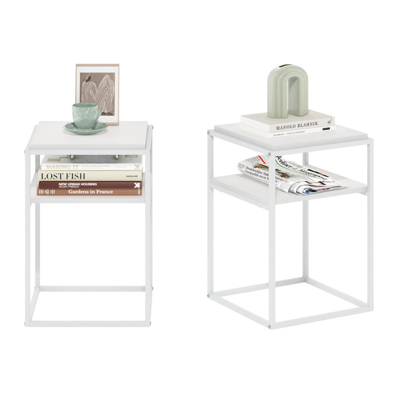 Table de bout avec rangement Puglisi