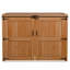 HEAVY DUITY horizontal cedar waste garbage can-107312762