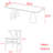 Japanese solid wood rectangular dining table set-102535016-102535020