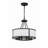 Maltez 4 Light Black Forged Chandelier