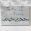 Toile tendue avec galerie Bluebird Family-112383096