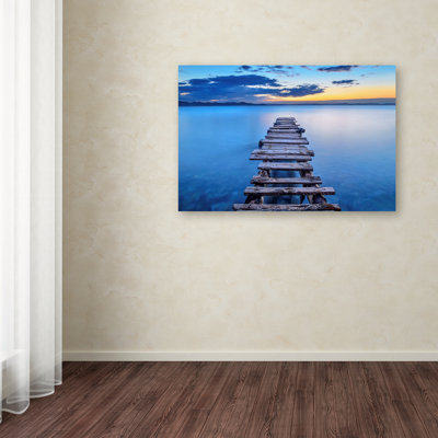 « pilier », reproduction de photo sur toile tendue