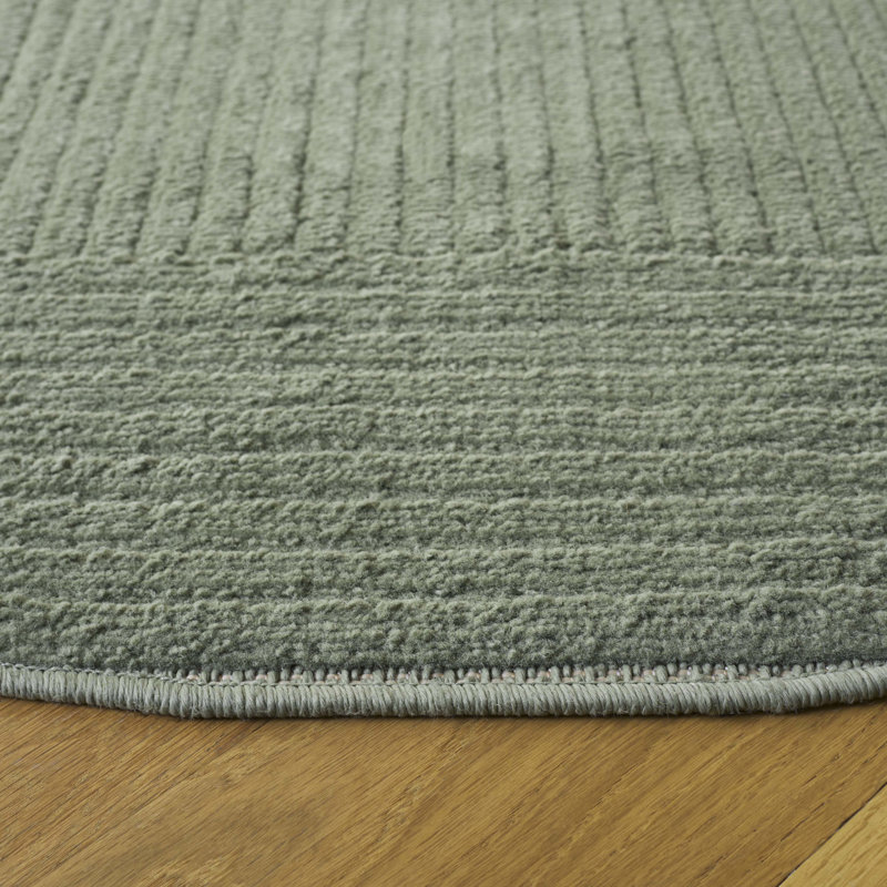 Tapis vert Selena 686, Carré 6 pi 7 po