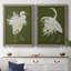 Heron Plumage I-Premium, toile encadrée - prête à être accrochée-451749674-451749678