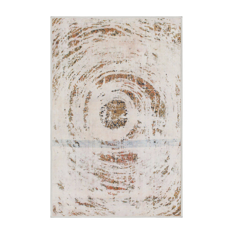 Tapis abstrait multicolore Stonesfield, Rectangle 7 pi x 10 pi