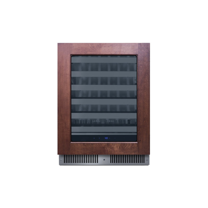 Summit Appliance 24" Wide Panel Ready Built-In Residential ADA Compliant Wine Cellar, Right Handed