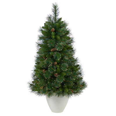 Washington Easy Set-Up 50' Lighted Pine Christmas Tree