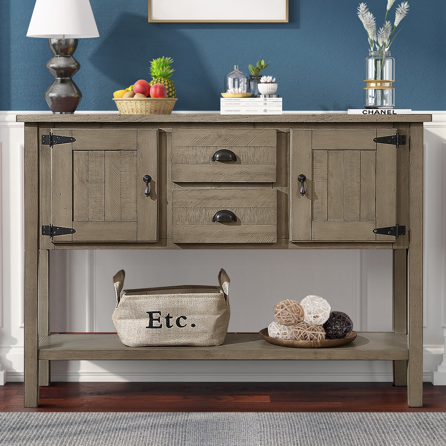 Gracie Oaks Aoife 47.88" Solid Wood Console Table & Reviews - Wayfair ...