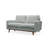 58'' Chenille Square Arm Sofa Loveseat-1909987611